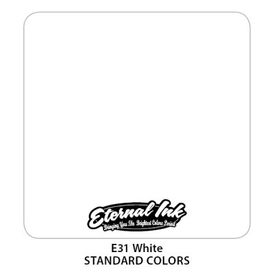 Тату краска Eternal Ink (E31) White 30 мл