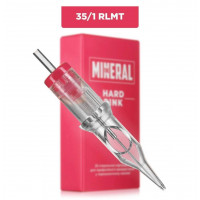 Картриджи для татуажу The Mineral HARD PINK 0.35 мм 35/1 RLMT, 1 шт
