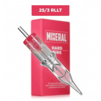 Картриджи для татуажу The Mineral HARD PINK 0.25 мм 25/3RLLT, 1 шт