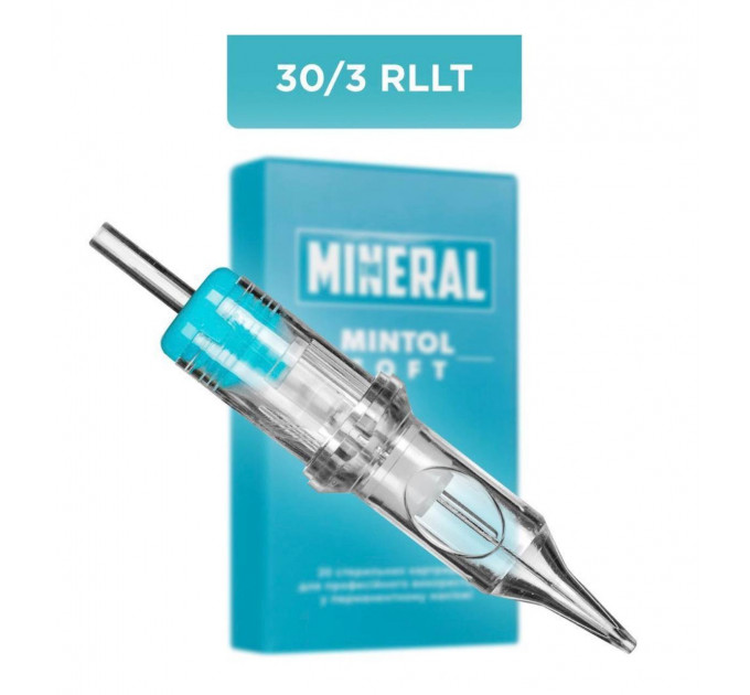 Картриджи для татуажу The Mineral Mint Soft 30/03RLLT, 1 шт