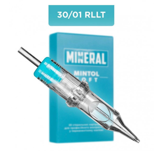 Картриджи для татуажу The Mineral Mint Soft 30/01RLLT, 1 шт
