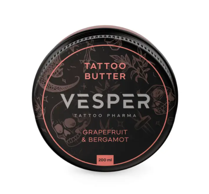 Тату батер олія Vesper Grapefruit & Bergamot