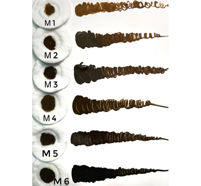 Пигмент для татуажа бровей VIVA INK EYEBROWS #5 HAZELNUT 6ML