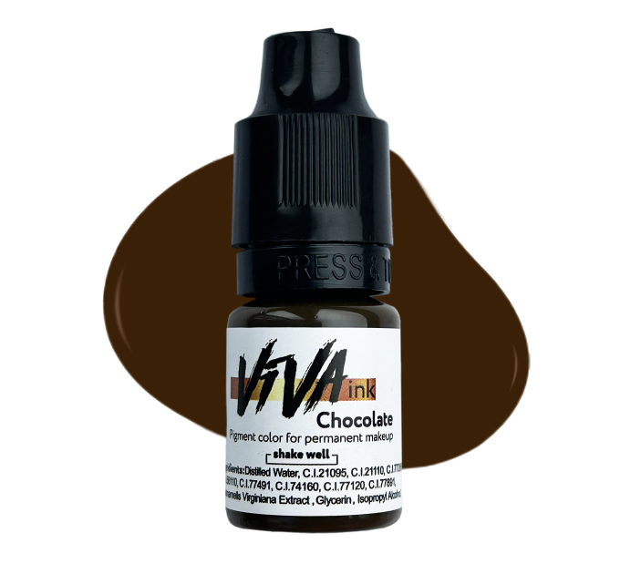 Пігмент для татуажу брів VIVA INK EYEBROWS #3 CHOCOLATE 6ML