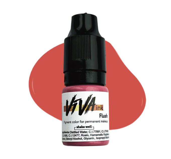 Пигмент для татуажа губ VIVA INK LIPS#8 FLUSH 6ML