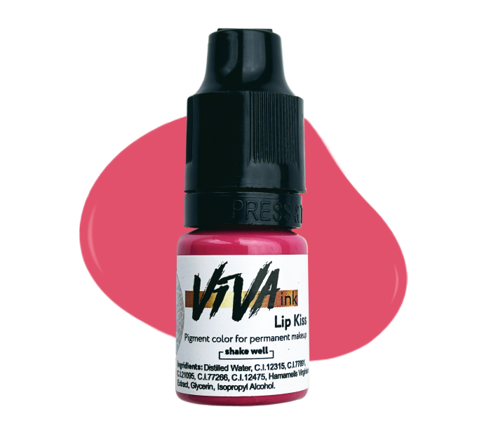 Пигмент для татуажа губ VIVA INK LIPS#1 LIP KISS 6ML