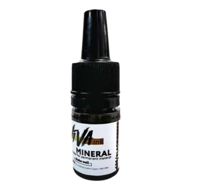 Минеральный пигмент для татуажа бровей VIVA M6 Black Coffee 6ml