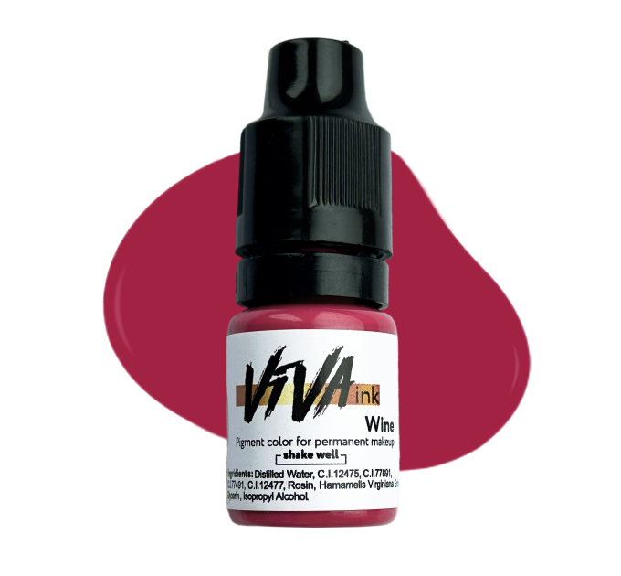 Пигмент для татуажа губ Wine VIVA INK LIPS #10 6ML