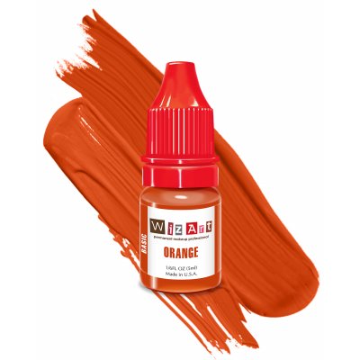 Orange, пигмент для ПМ губ, "Wizart" 10ml