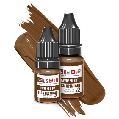 Пигмент для татуажа бровей OLGA NESMIYAN №2, 5ml