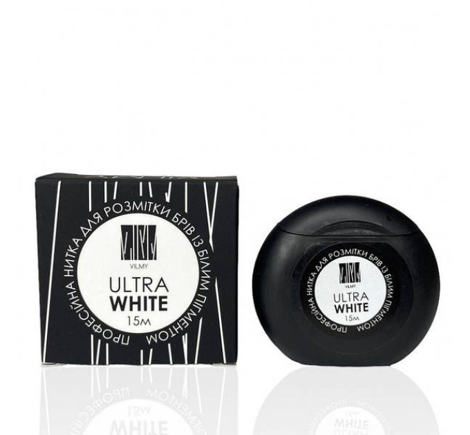 Нить для эскиза бровей белая