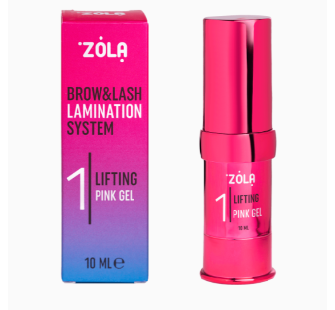 ZOLA Color Lab Склад для ламінування 01 Lifting Pink Gel