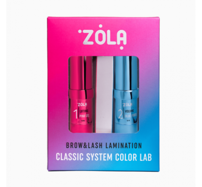 ZOLA Color Lab Набір для ламінування Brow&Lash Lamination Classic System