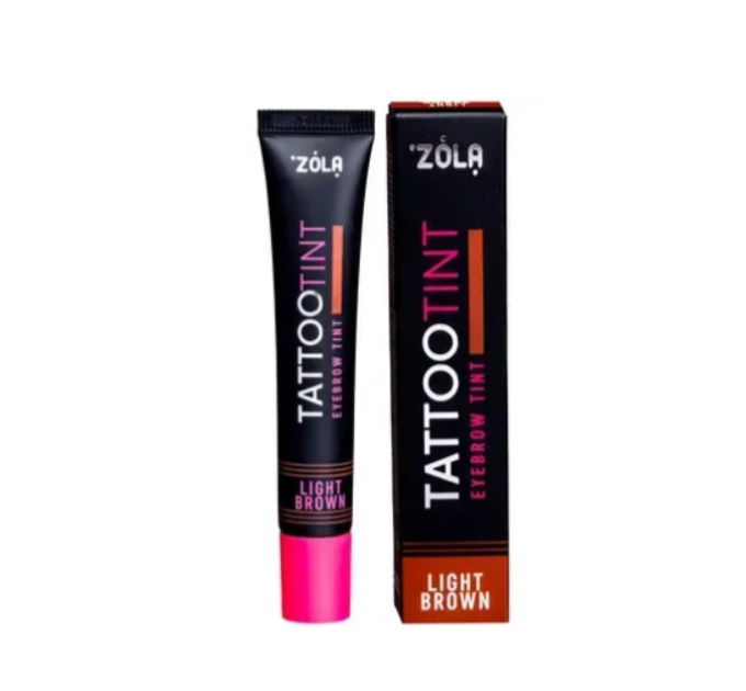 Zola Фарба Tattoo Tint для брів та вій Light-Brown 15 мл
