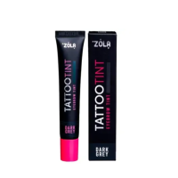 Zola Фарба Tattoo Tint для брів та вій BLACK 15 мл