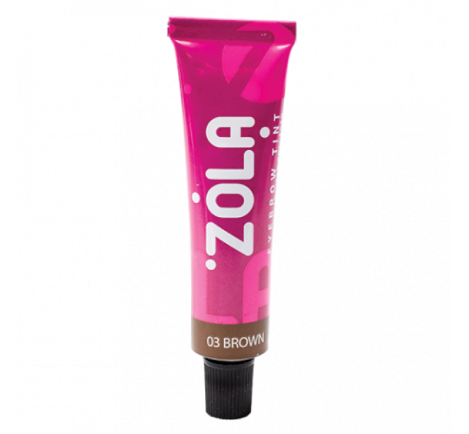 Фарба для брів з колагеном 03 Brown15 ml