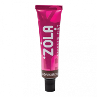 Фарба для брів з колагеном 04 Dark Brown 15 ml