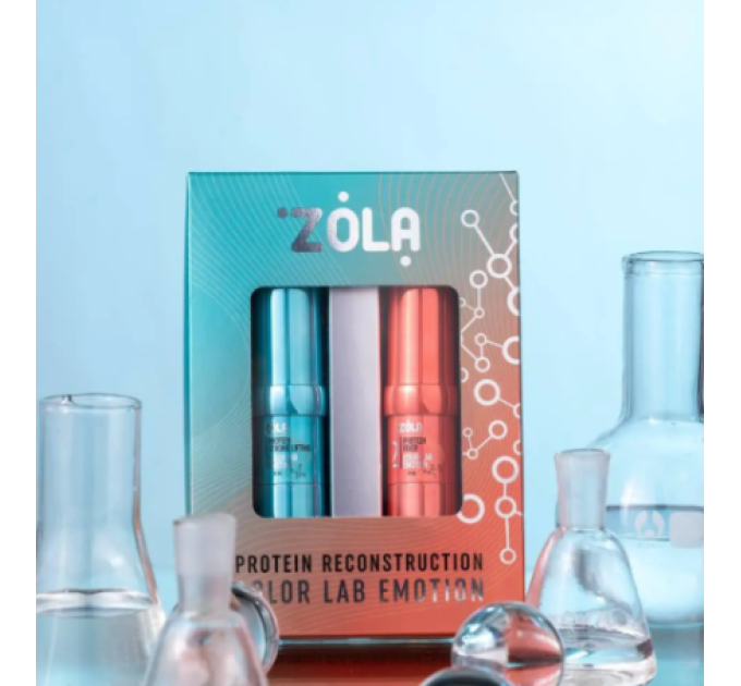ZOLA COLOR LAB EMOTION Набір для ламінування BROW&LASH PROTEIN RECONSTRUCTION SYSTEM