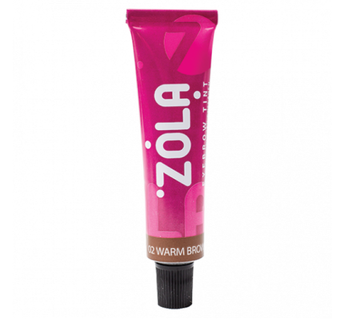 Фарба для брів з колагеном 02 Warm Brown15 ml