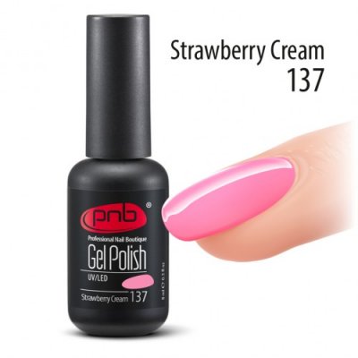 Гель-лак PNB 137 8 мл Strawberry Cream
